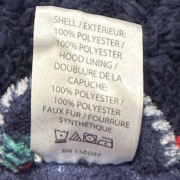 Vera Bradley Plush Blue Plaid Robe Size L/XL - Picture 5 of 5